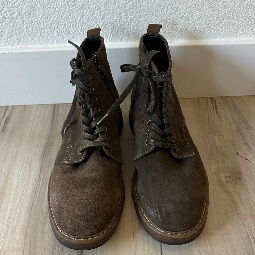 Steve Madden Men's Brown Suede Boots